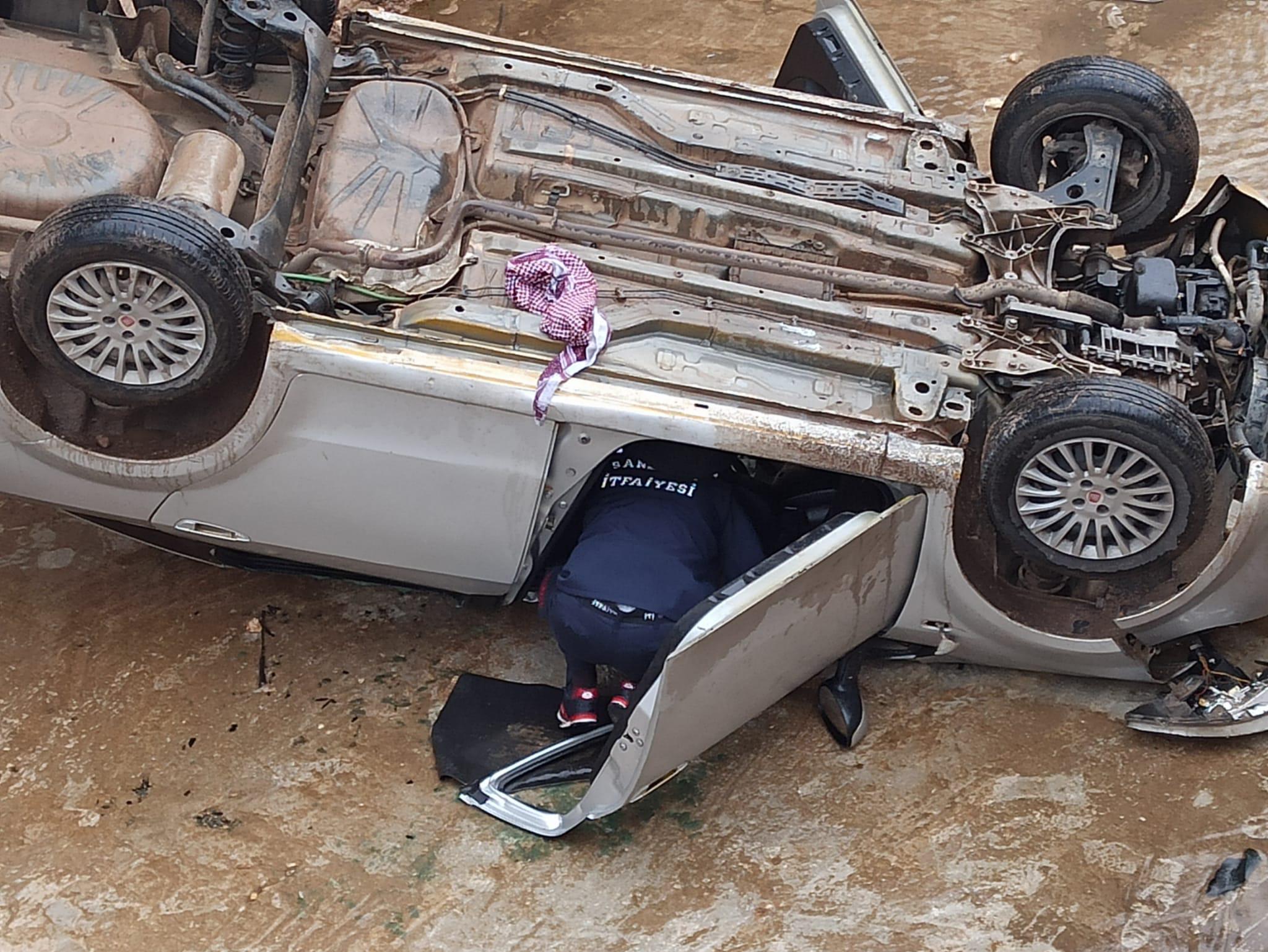 Şanlıurfa’da Araç Dereye Uçtu