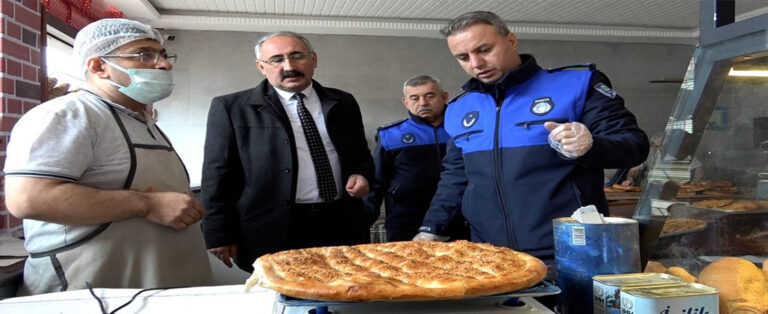 Ramazan Pidesine Gramaj Denetimi!