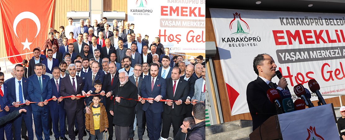 Erbakan, Urfa’da Emekliler Yaşam Merkezi’nin  Açılışı Yaptı!