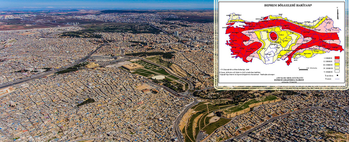 MTA; “Şanlıurfa’da Deprem Riski Alarm Veriyor: 2. Derece Kategorisine Yaklaşıyor”