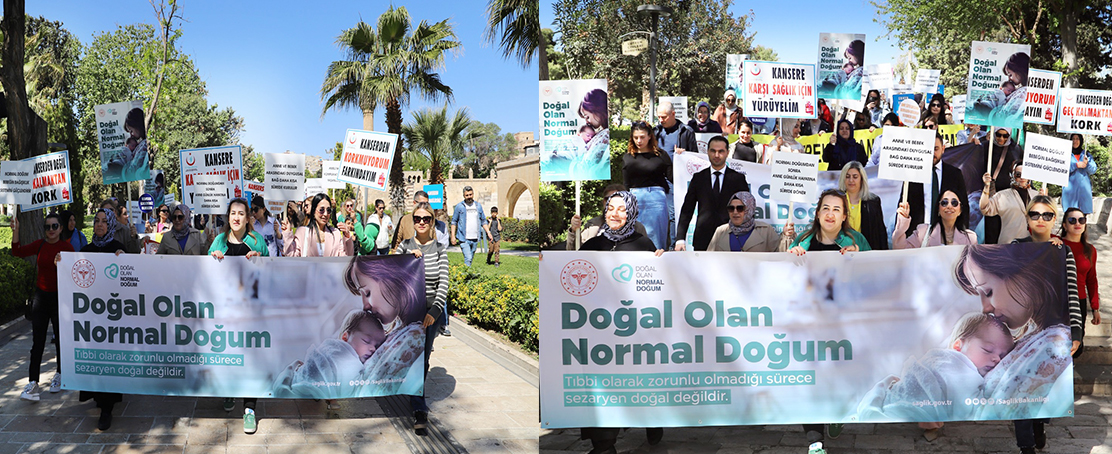 Balıklıgöl’den Tüm Türkiye’ye: “Doğal Olan Normal Doğum” Mesajı!