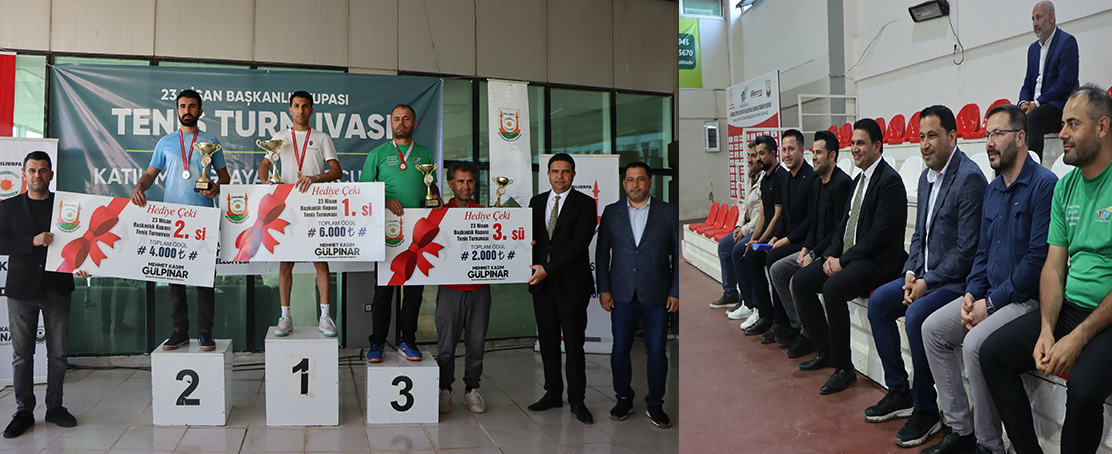 Tenis Turnuvası Ödülleri Sahiplerini Buldu!