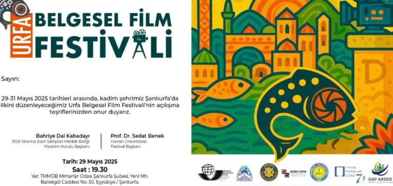 ‘Urfa Belgesel Film Festivali’ Başlıyor!