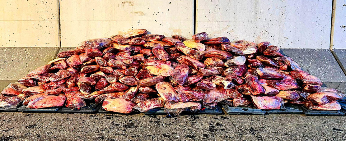 Şanlıurfa’da Şok Yol Aramasında Tonlarca Kaçak Et Yakalandı!