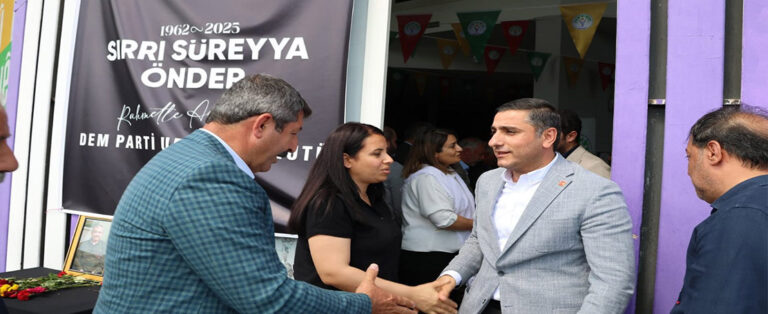 DEM’e Başsağlığı Ziyareti!