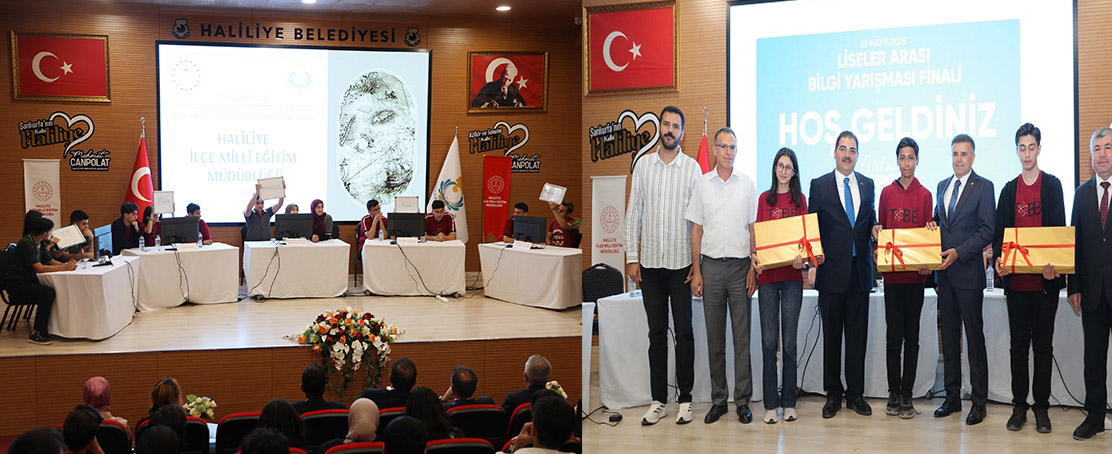 Haliliye’de Liseler Arası Bilgi Yarışmasında Şampiyon Belli Oldu!