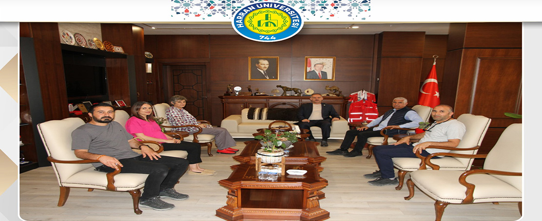 İlk Urfa Belgesel Film Festivali Jüri Ekibi, Rektör Güllüoğlu’nu Ziyaret Etti!