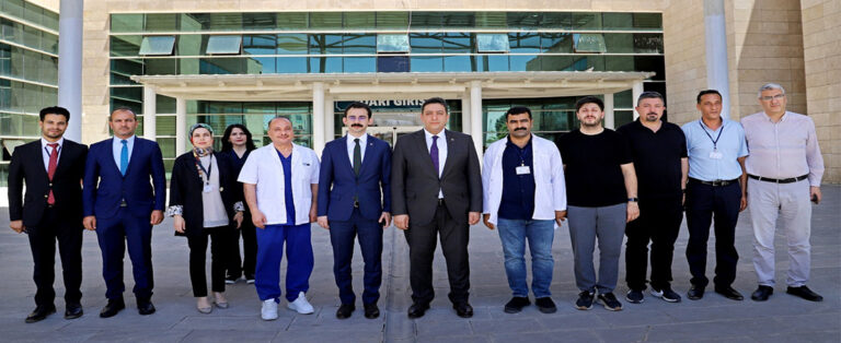 Kaymakam Şan, Akçakale Hastanesi’nde Hizmetleri İnceledi!