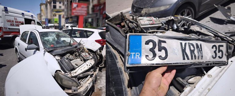 Urfa’da Feci Zincirleme Kaza