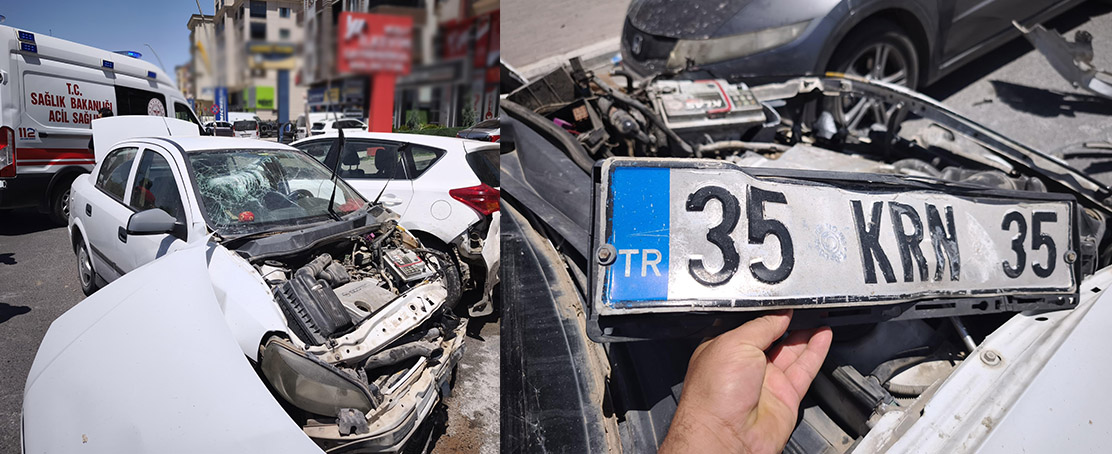 Urfa’da Feci Zincirleme Kaza