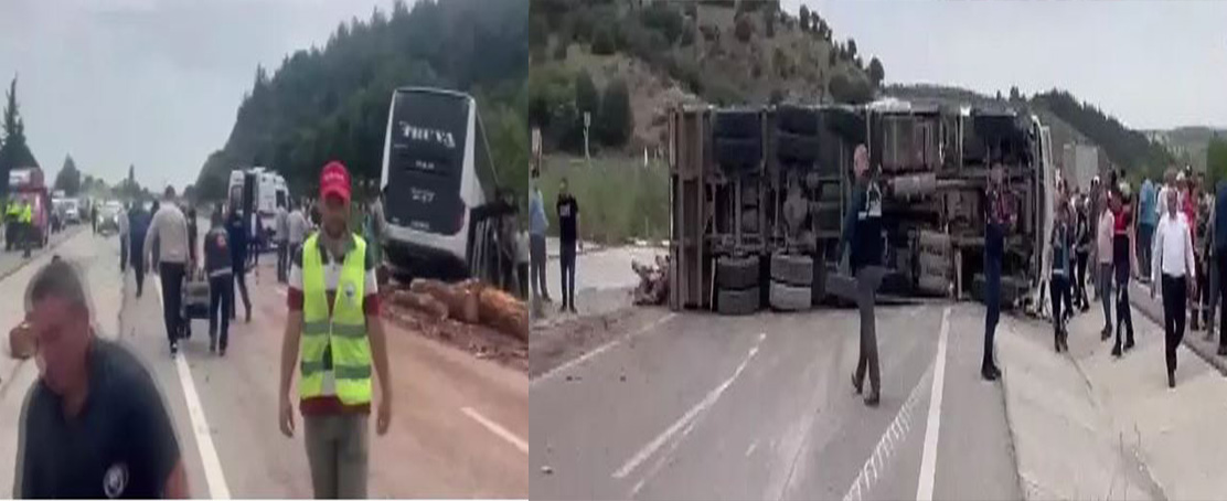 Zincirleme Trafik Kazası, Can Pazarı Yaşandı!