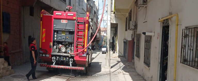 Eyyübiye’de Tüp Patlaması, Yangına Neden Oldu!