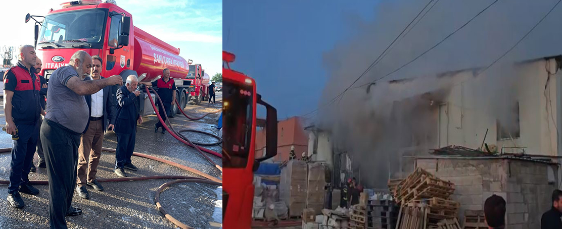 Su Malzemeleri Deposunda Korkutan Yangın!