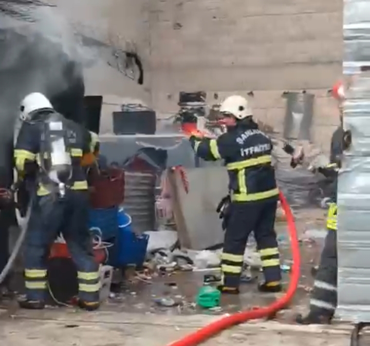 Eyyübiye’de Korkutan Yangın!