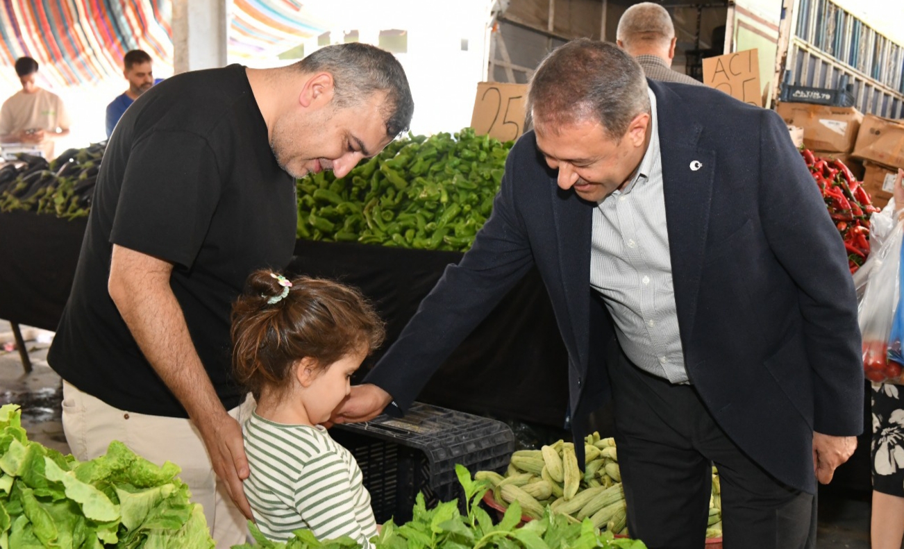 Şıldak, Karaköprü’de Pazar Esnafını Ziyaret Etti!