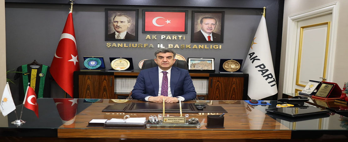 AK Parti Şanlıurfa İl Başkanı Günbegi’den Kurban Bayramı Mesajı!