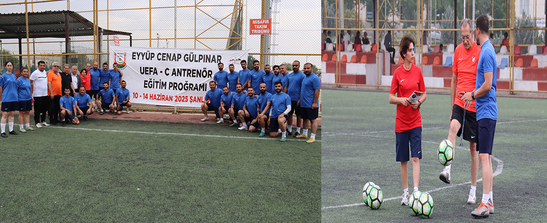 Şanlıurfa’da UEFA C Antrenör Eğitimi Başladı!