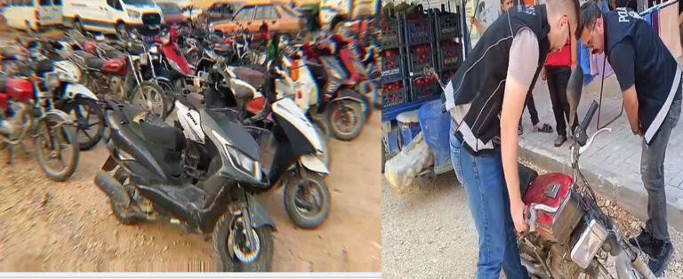 Suruç’ta Motosiklet Operasyonu: 28 Motosiklet Yakalandı!