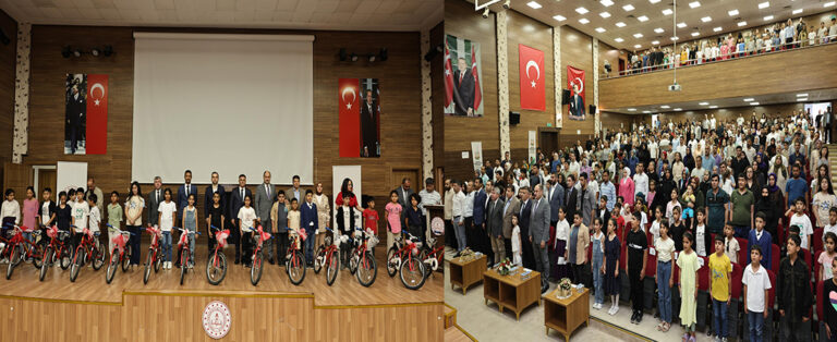 Büyükşehir Belediyesi’nden 1000 Öğrenciye Bisiklet Hediyesi!