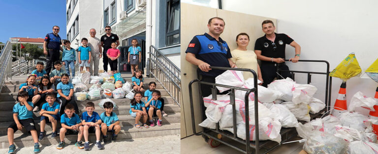 Burhaniye’de Öğrencilerin, Geri Dönüşüm Seferberliği!