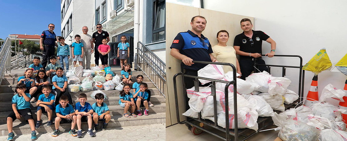 Burhaniye’de Öğrencilerin, Geri Dönüşüm Seferberliği!