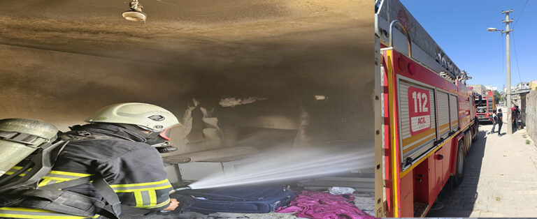 Urfa’da Korkutan Yangın!