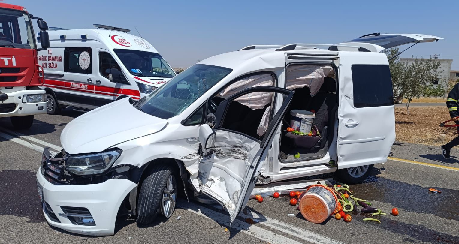 Birecik’te Hatalı Sollama Faciası! Çok Sayıda Yaralı Var!