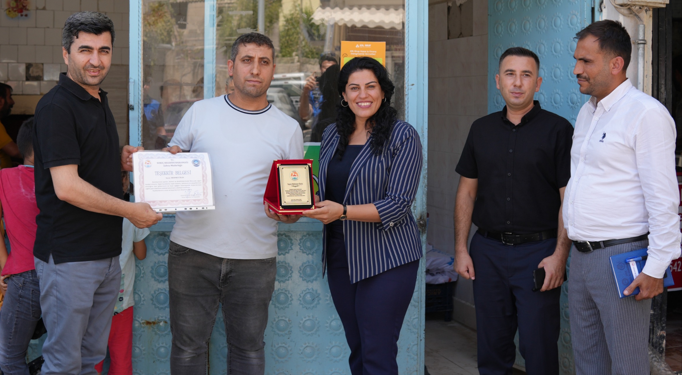 Fırıncılara Teşekkür Belgesi!