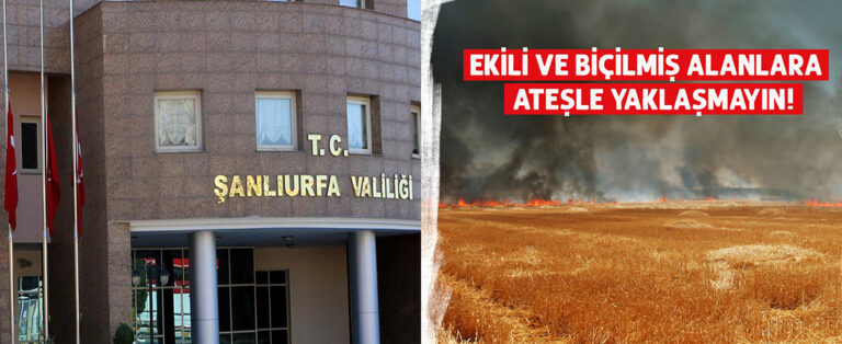 Valilikten Orman Yangınlarına Karşı Önemli Uyarı!