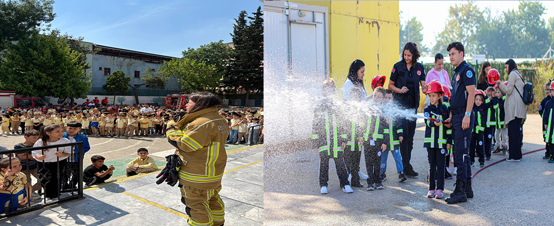 İtfaiye’den 183 Bin Öğrenciye Yangın Eğitimi!
