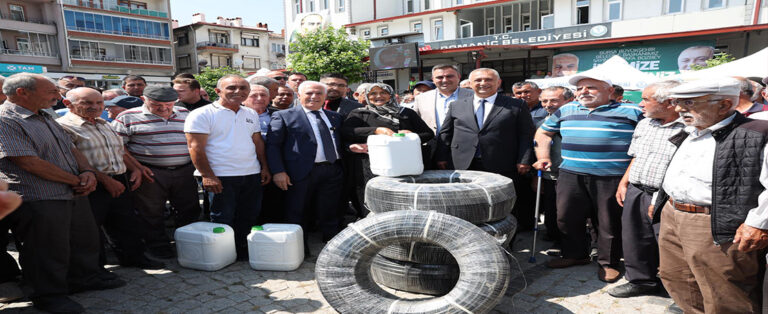 Büyükşehir’den, Domaniç’e Tarımsal Destek!