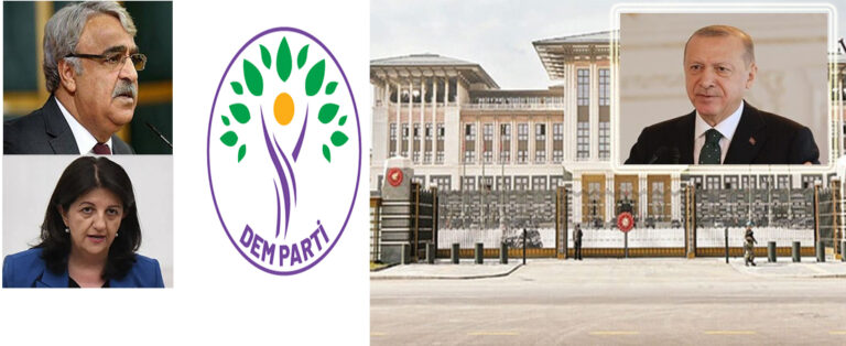 DEM Parti Heyeti, Bugün Cumhurbaşkanı İle Görüşecek!