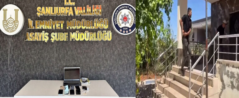 Şanlıurfa’da Telefon Dolandırıcılarına Operasyon!