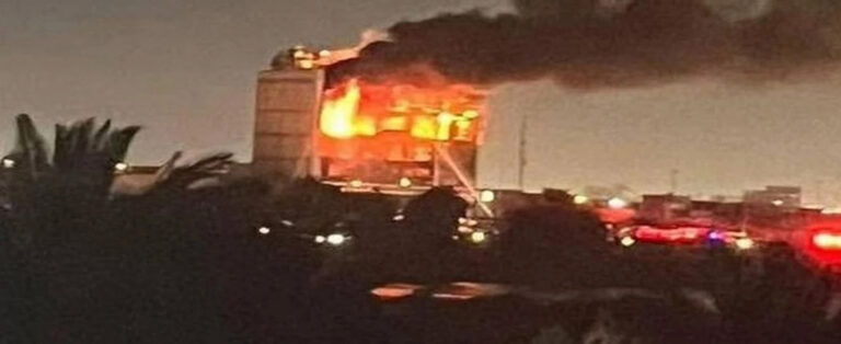 Irak’ta Yangın Felaketi 60 Ölü!