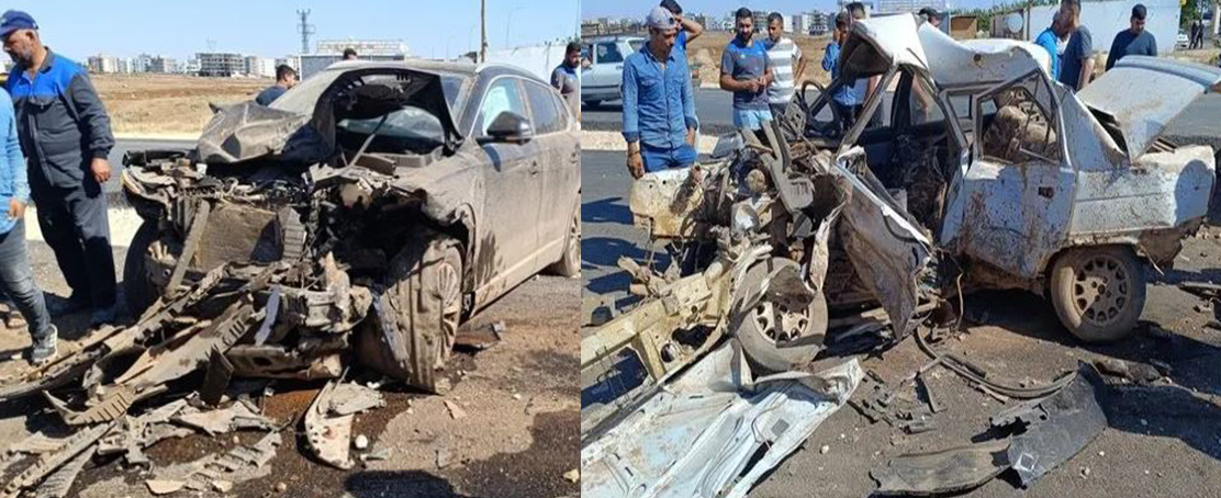 Viranşehir’de Feci Kaza; İki Otomobil Çarpıştı!