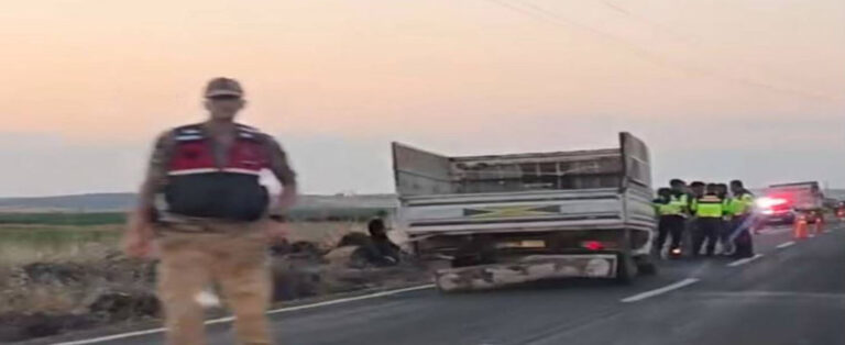 Siverek’te Feci Kaza!