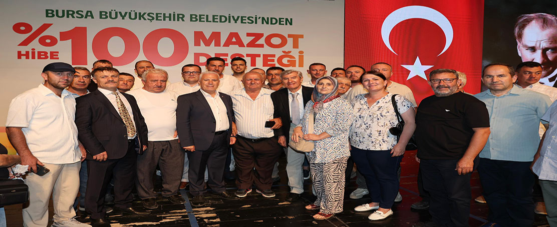 Bursa’da Çiftçiye Hibeli Mazot Desteği!