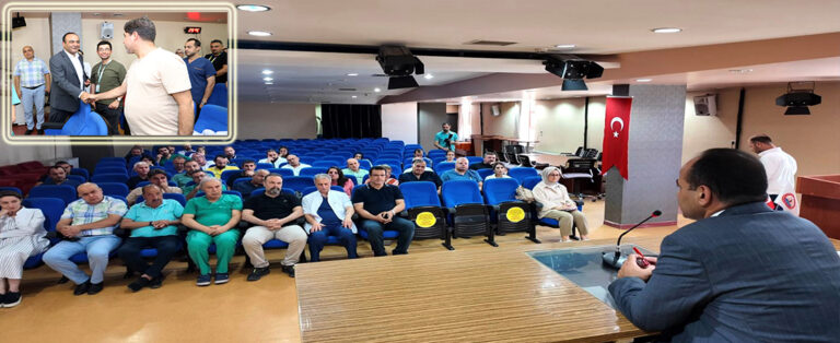 Dr. Berk, Şanlıurfa’da Uzman Hekimlerle Sağlık Hizmetlerini Görüştü!