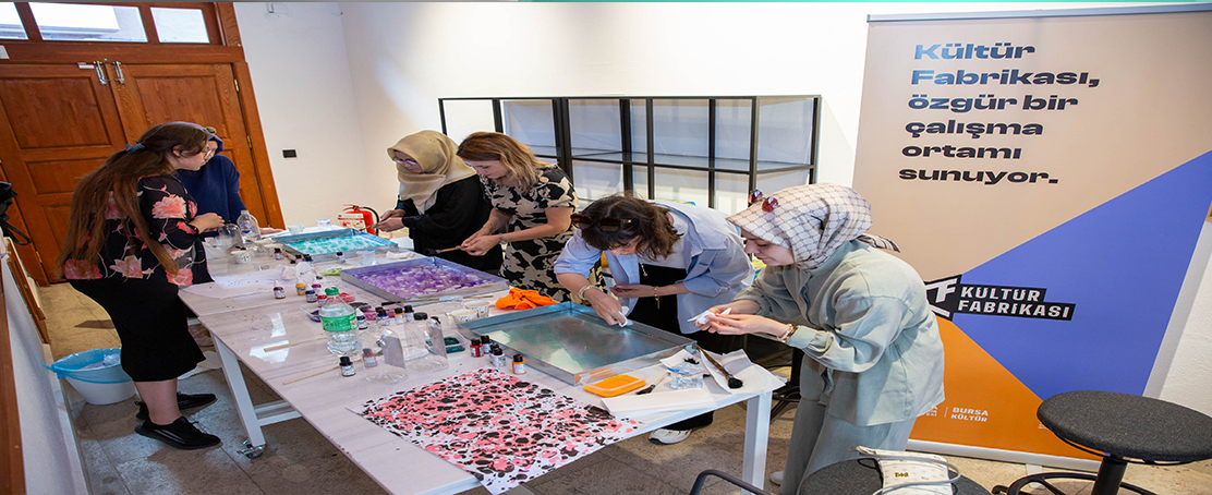 Kültür Fabrikası’nda Sanat Atölyeleri Başladı!