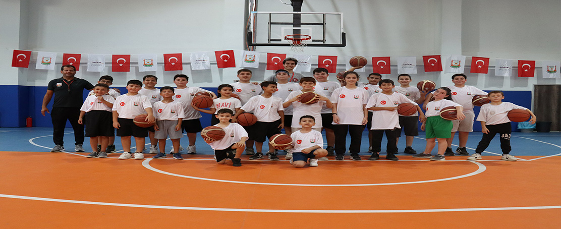 Büyükşehir Belediyesi’nden Çocuklara Basketbol Eğitimi!