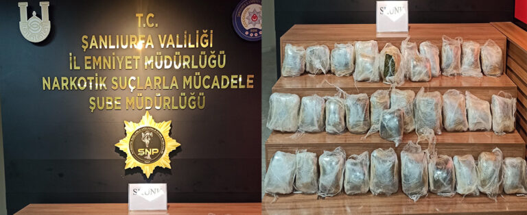 Urfa’da Zehir Tacirlerine Büyük Darbe!