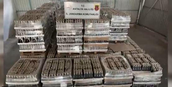 Dev Sahte Alkol Operasyonu: Binlerce  Litre Sahte Alkol Ele Geçirildi!