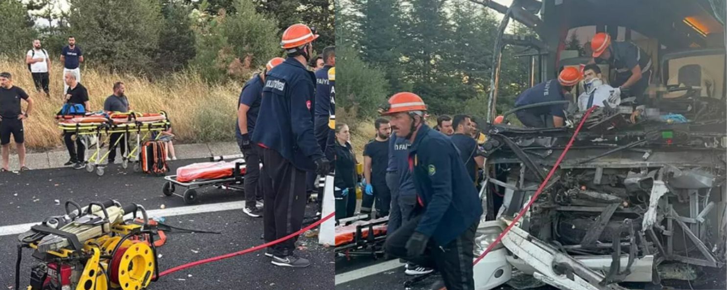 Bolu’da korkunç kaza!