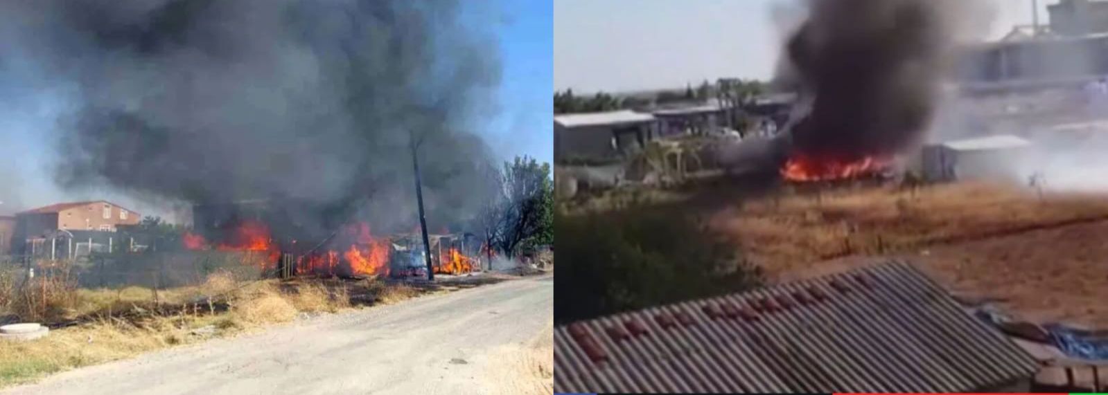 Çiftlikte Korkutan Yangın!