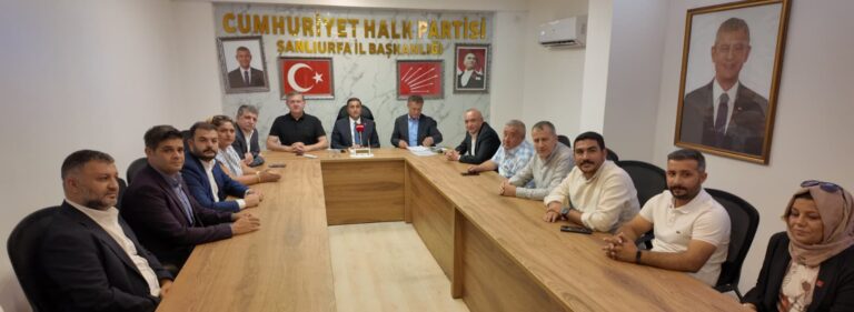 CHP Heyeti Urfa’da!
