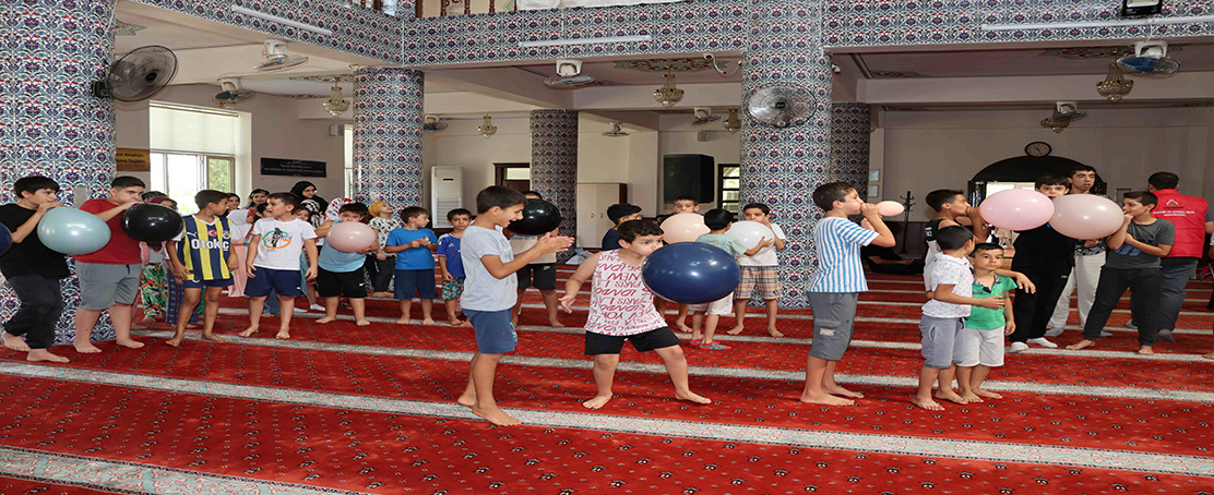 Yaz Kur’an Kursu Öğrencilerine Renkli Etkinlik!