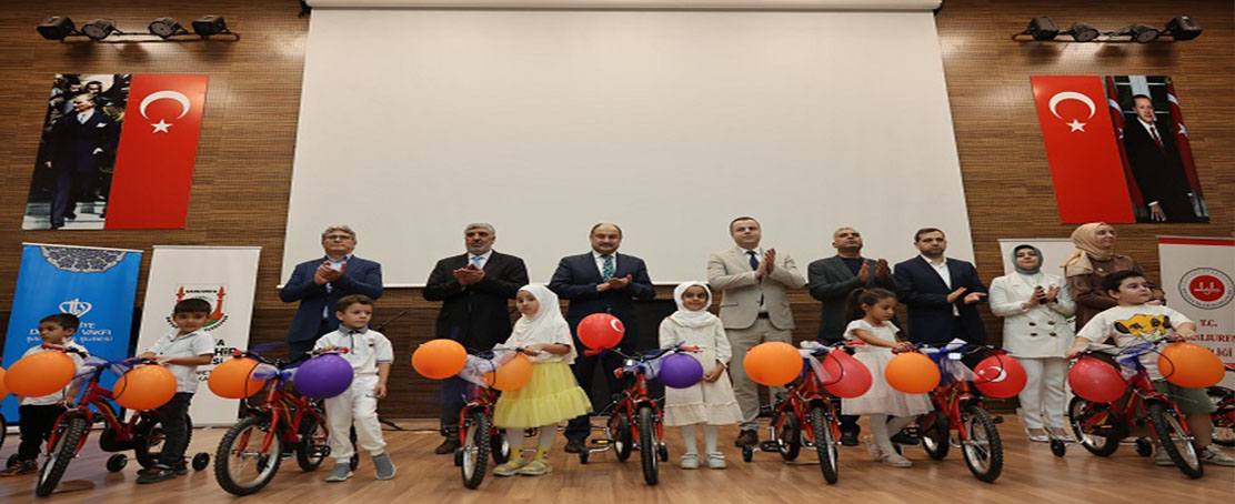 Büyükşehir, 700 Bisikletle Kur’an Kursu Öğrencilerine Unutulmaz  Sevinç Yaşattı!