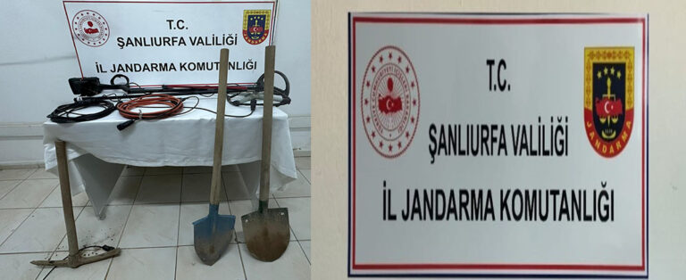 İzinsiz Kazı Yapan 4 Şüpheli Suçüstü Yakalandı!