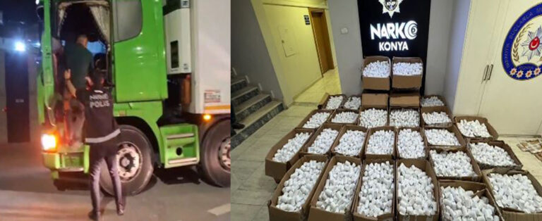 Konya’da Zehir Tacirlerine Operasyon; Kilolarca Uyuşturucu Madde Ele Geçirildi!