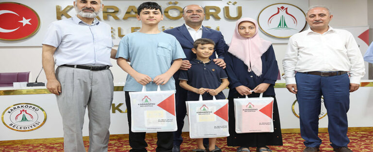 Kur’an Kursunda Başarılı Olan Öğrenciler Ödüllendirildi!